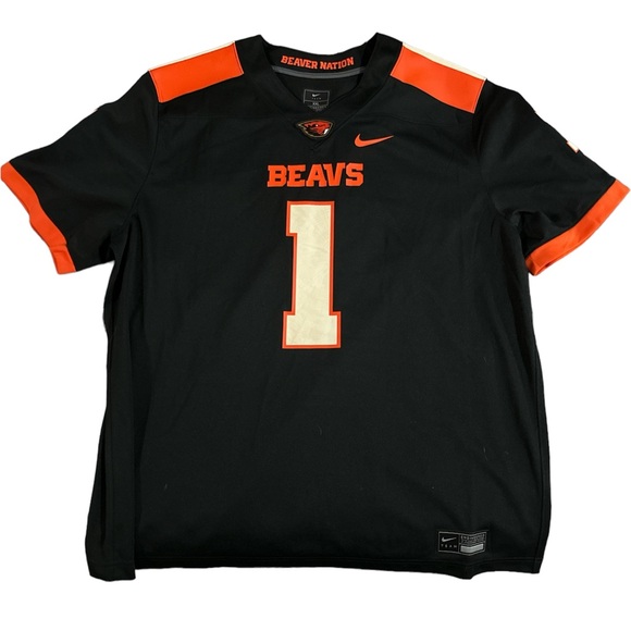 Brand new Nike #1 Oregan State Beavers Jersey - Picture 1 of 4